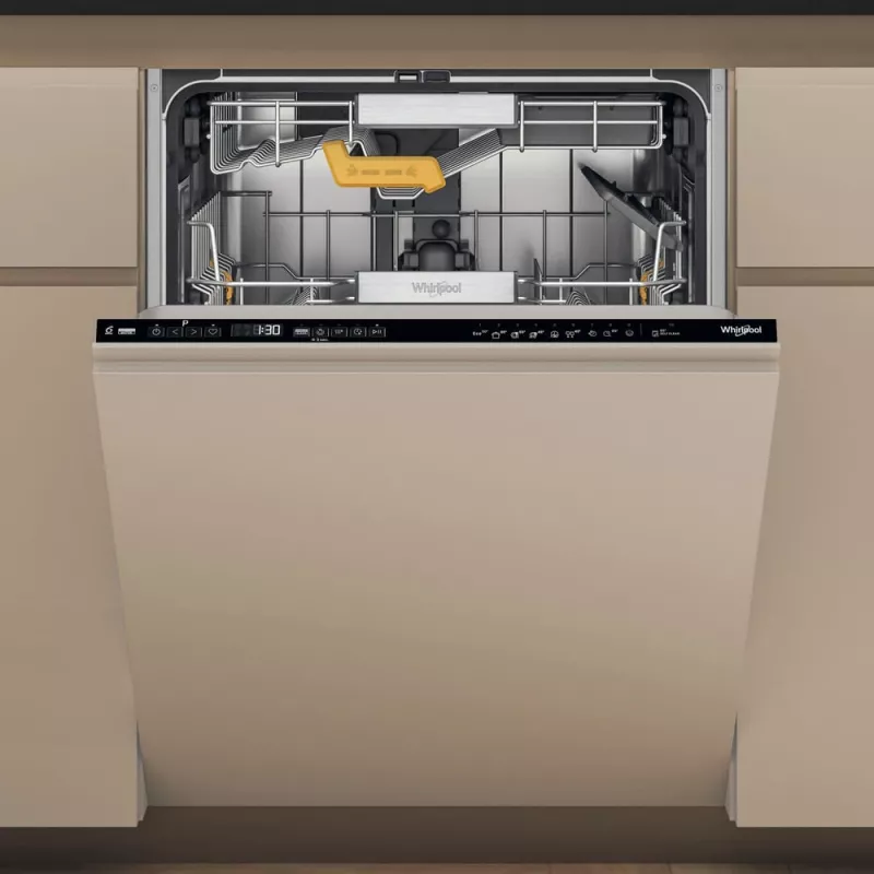 Whirlpool WH8IC15B4M6LHC0 visiškai įmontuojama indaplovė, 15 stalviečių