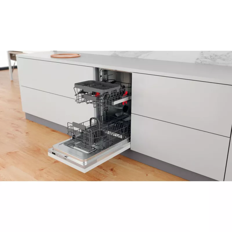 Indaplovė Whirlpool WSIC 3M27 C pilnai įmontuojama 10 komplektų