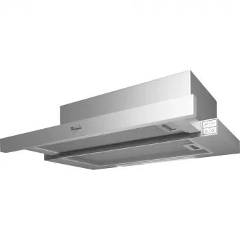 Whirlpool AKR 749/1 IX ištraukiamoji virtuvinė gartraukis, 304 m³/h, pilkai nerūdijančio plieno