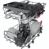 Indaplovė Whirlpool WSFO 3T223 PC X laisvai pastatoma 10 komplektų