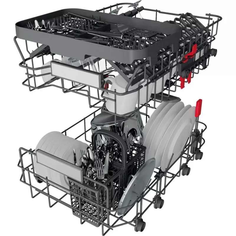 Indaplovė Whirlpool WSFO 3T223 PC X laisvai pastatoma 10 komplektų