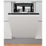 Whirlpool WSIP 4O33 PFE visiškai įmontuojama siaura indaplovė 10 komplektų