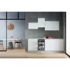 Whirlpool WSIP 4O33 PFE visiškai įmontuojama siaura indaplovė 10 komplektų