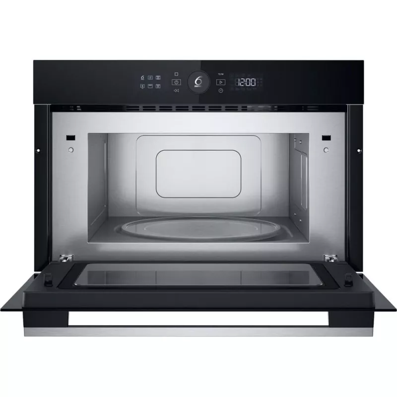 Whirlpool WMD54MX Juoda, Nerūdijantis plienas Grilio mikrobangų krosnelė Įmontuojama 31 L 1000 W