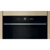 Whirlpool WMD54MX Juoda, Nerūdijantis plienas Grilio mikrobangų krosnelė Įmontuojama 31 L 1000 W