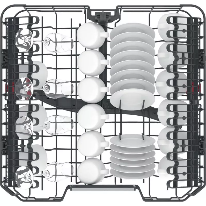 Whirlpool WIO 3O26 PL visiškai įmontuojama indaplovė, 14 komplektų
