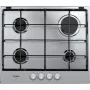 Whirlpool TGML 650 IX nerūdijančio plieno įmontuojama 58 cm dujinė kaitlentė 4 zonos