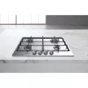 Whirlpool TGML 650 IX nerūdijančio plieno įmontuojama 58 cm dujinė kaitlentė 4 zonos