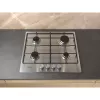 Whirlpool TGML 650 IX nerūdijančio plieno įmontuojama 58 cm dujinė kaitlentė 4 zonos