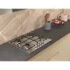 Whirlpool TGML 650 IX nerūdijančio plieno įmontuojama 58 cm dujinė kaitlentė 4 zonos