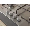 Whirlpool TGML 650 IX nerūdijančio plieno įmontuojama 58 cm dujinė kaitlentė 4 zonos