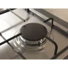 Whirlpool TGML 650 IX nerūdijančio plieno įmontuojama 58 cm dujinė kaitlentė 4 zonos