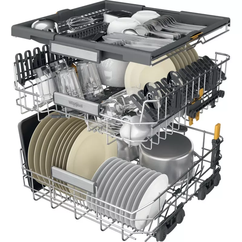 Indaplovė Whirlpool W7I HP42 L, visiškai įmontuojama, 15 stalviečių