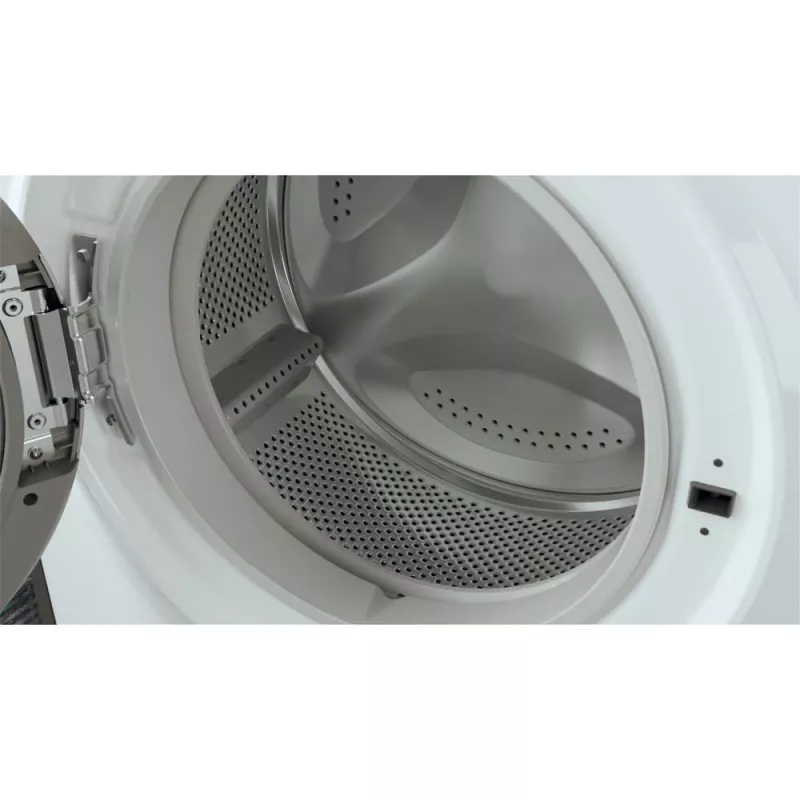 Whirlpool WRBSB 6249 S EU skalbyklė, priekinis pakrovimas, 6 kg, 1151 aps/min, juoda, balta