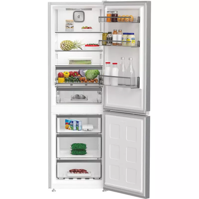 Šaldytuvas Whirlpool WHK 25364 XP4E su šaldikliu, 316 L, nerūdijantis plienas