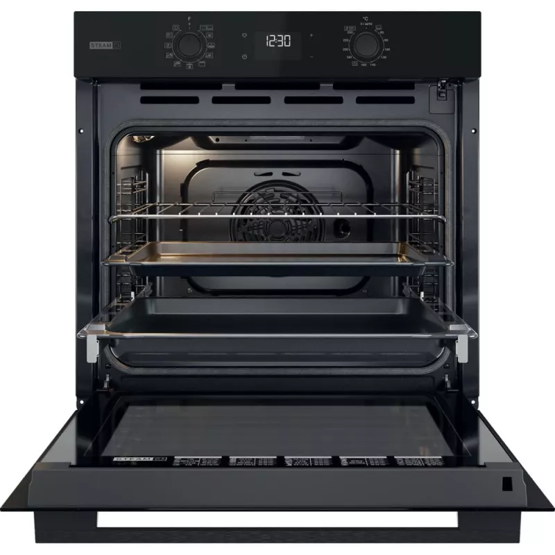 Whirlpool OMSK58RU1SB 71 L juoda orkaitė