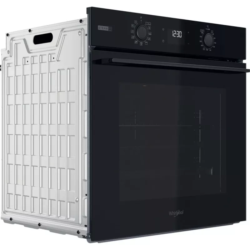 Whirlpool OMSK58RU1SB 71 L juoda orkaitė