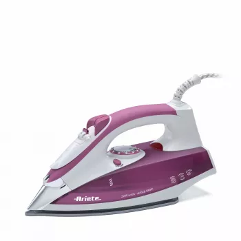 Ariete 6215 Garinis lygintuvas 2200 W - nerūdijančio plieno padas - 280 ml bakelis - Rožinis