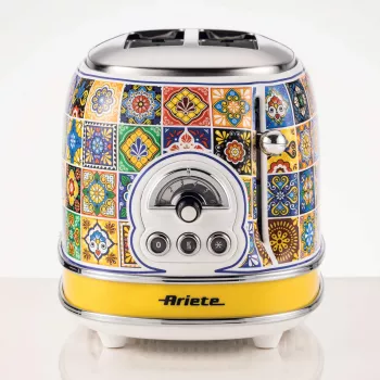 Ariete 0155/0P skrudintuvas 2 griežinėliams 810 W mėlyna, geltona