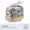 Ariete 0155/0P skrudintuvas 2 griežinėliams 810 W mėlyna, geltona