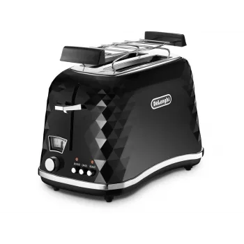 Skrudintuvas De’Longhi Brilliante 2 griežinėliai 900 W Juodas