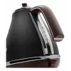 De’Longhi KBOV 2001.BK elektrinis virdulys 1.7 L 2000 W Juoda, Ruda