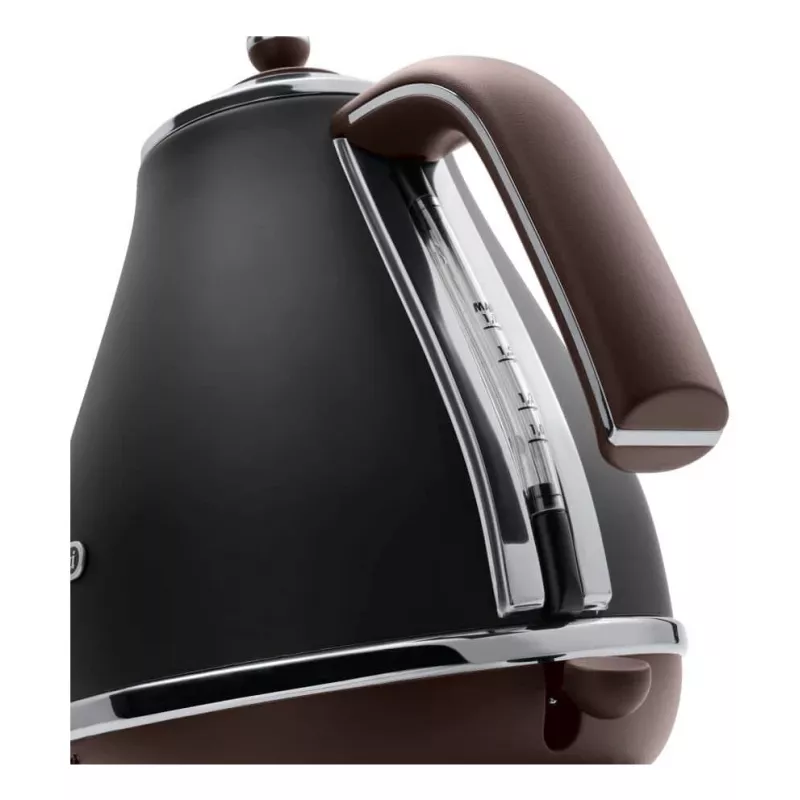 De’Longhi KBOV 2001.BK elektrinis virdulys 1.7 L 2000 W Juoda, Ruda