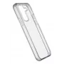 Cellularline Clear Protect – kietas dėklas Samsung Galaxy S24 su guminiais kraštais