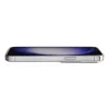 Cellularline Clear Protect – kietas dėklas Samsung Galaxy S24 su guminiais kraštais