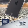 Cellularline Clear Protect – kietas dėklas iPhone 16e/17e su guminiais kraštais