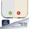 Cellularline Clear Protect – kietas dėklas iPhone 16e/17e su guminiais kraštais