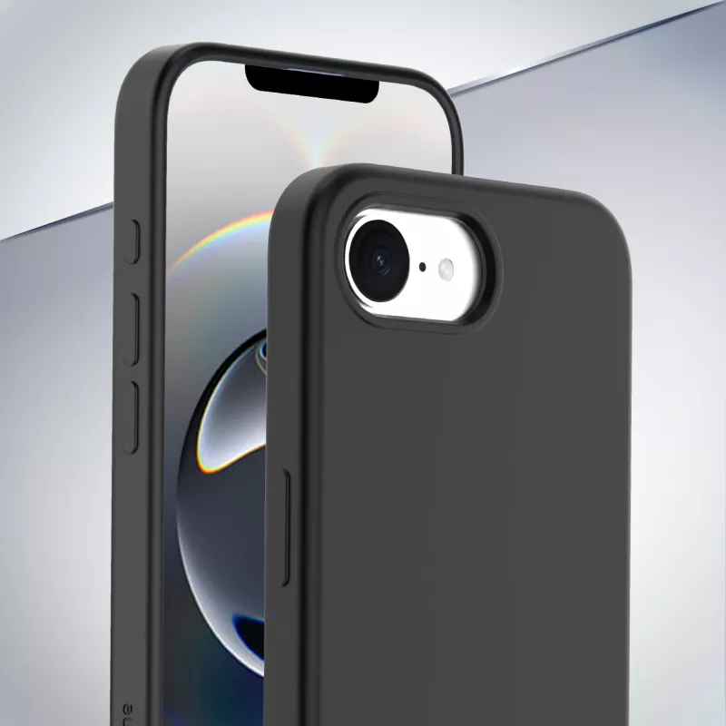 Cellularline Sensation – minkštas silikoninis dėklas iPhone 16e/17e su Microban® antibakterine technologija