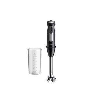 Braun MultiQuick 5 Pro Panardinis blenderis 0,6 L 1000 W Juodas, Sidabrinis
