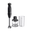 Braun MultiQuick 3 MQ30201M 0.6 L Panardinis blenderis 900 W Juodas, satino plienas