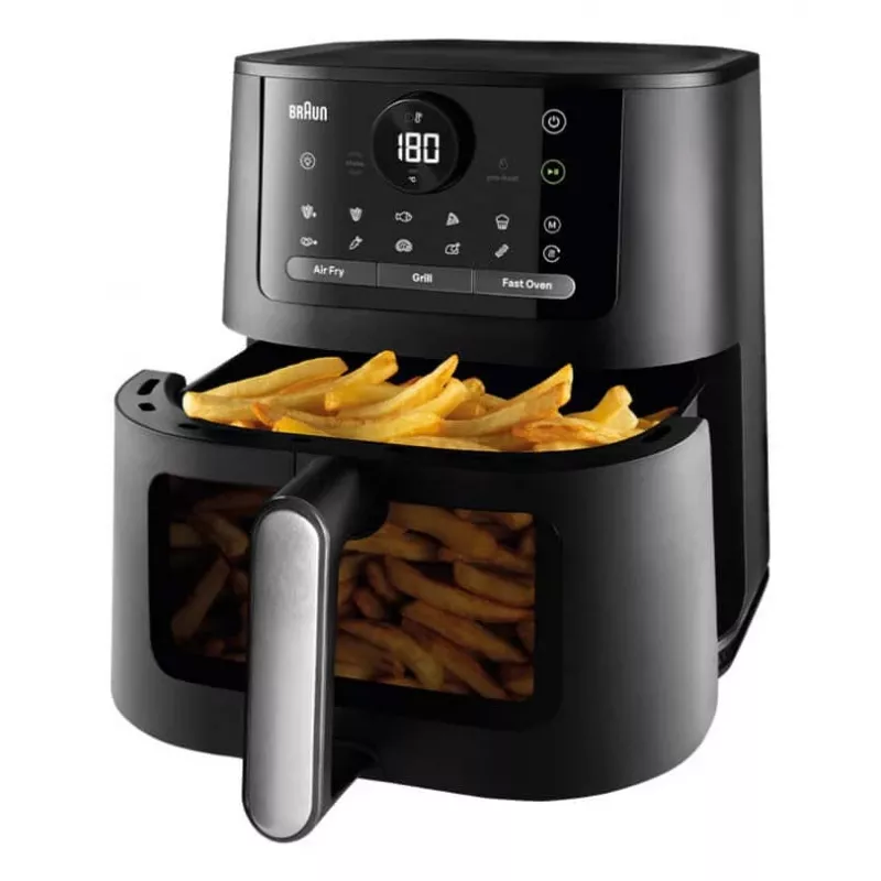 Braun HF 5075 Karšto oro gruzdintuvė 2000 W Juoda, Pilka