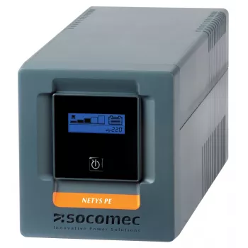 Socomec NETYS PE NPE-1000-LCD nepertraukiamo maitinimo šaltinis (UPS) Line-Interactive 1 kVA 600 W 4 lizdai