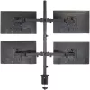 Monitoriaus laikiklis Techly ICA-LCD 382-Q 68,6 cm (27 col.) stalas Juoda