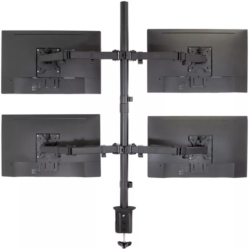 Monitoriaus laikiklis Techly ICA-LCD 382-Q 68,6 cm (27 col.) stalas Juoda