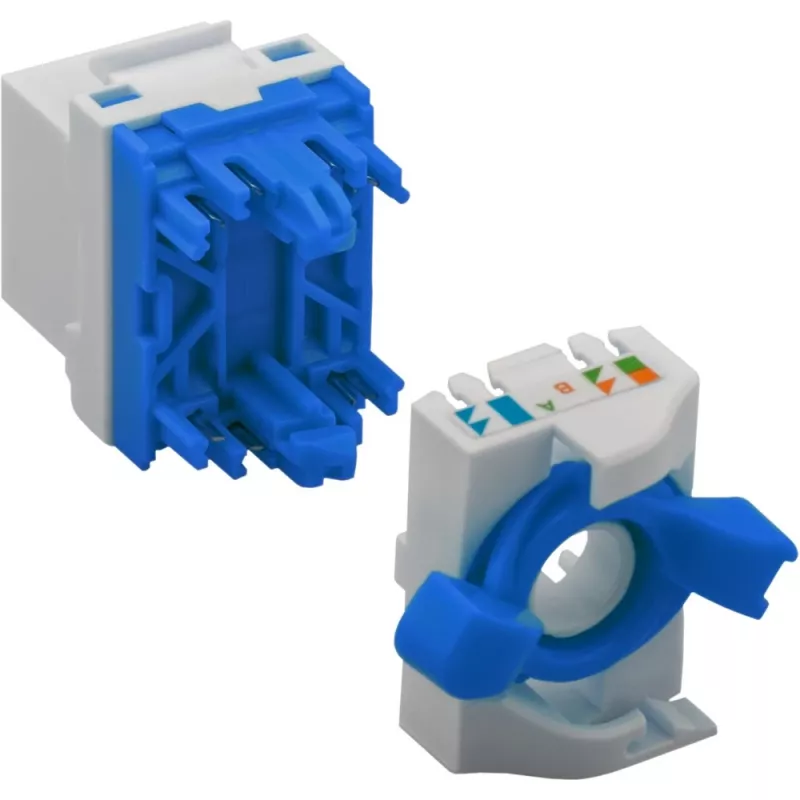 Techly CAT 6a KeyStone RJ45 lizdas UTP neekranuotas įrankiams nereikalingas IWP-MD C6A/UROTT