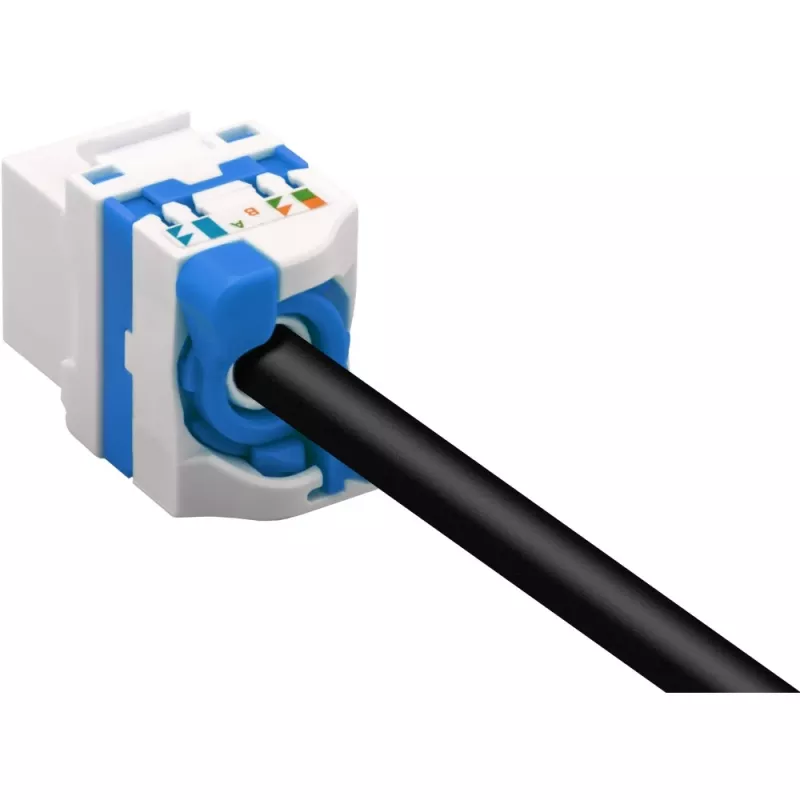 Techly CAT 6a KeyStone RJ45 lizdas UTP neekranuotas įrankiams nereikalingas IWP-MD C6A/UROTT