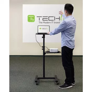 Techly ICA-TB TPM-10 nešiojamojo kompiuterio stovas juodas