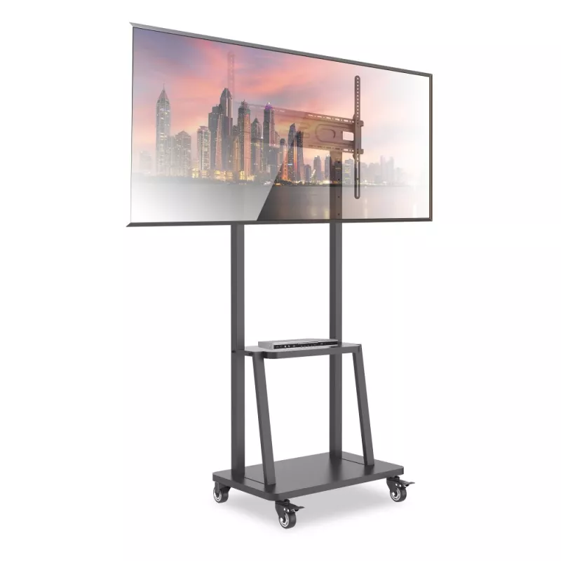 Techly grindinis stovas su lentyna 32-70 colių LCD/LED/Plasma televizoriams