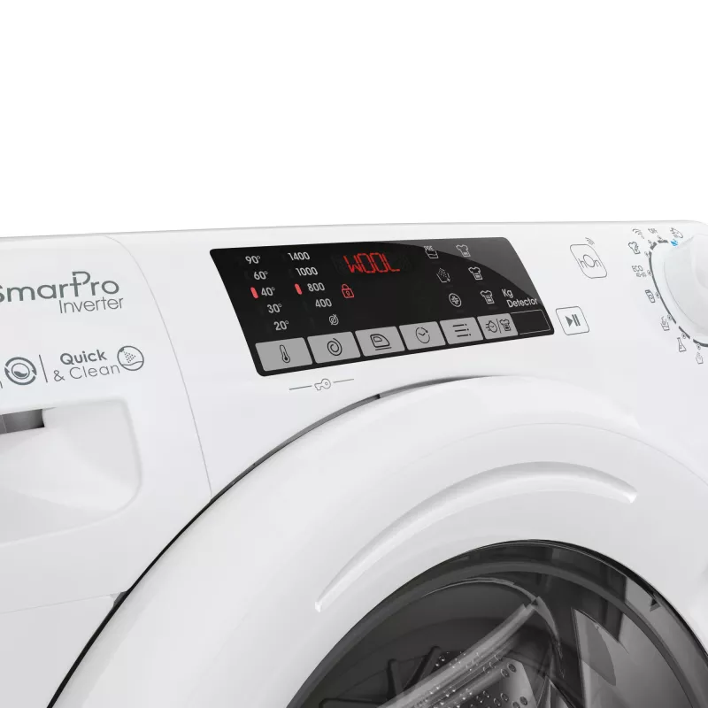 Candy Smart Pro Inverter CO 474TWM6/1-S skalbimo mašina priekinis pakrovimas 7 kg 1400 RPM balta