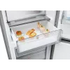 Candy CNCQ2T620EX laisvai pastatomas šaldytuvas, 409 L, nerūdijantis plienas