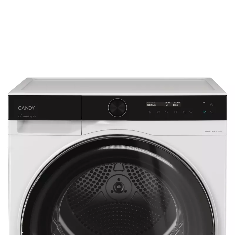 Džiovintuvas Candy Smart Pro BS H9N2B-S, laisvai pastatomas, 9 kg, baltas