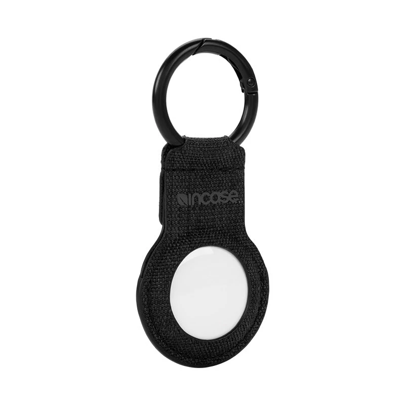Incase INOM100717-GFT raktų segtuvas su Woolenex medžiaga, skirtas AirTag, pilkas