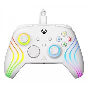 Žaidimų pultas Turtle Beach Afterglow Wave White USB, skirtas PC, Xbox Series S|X
