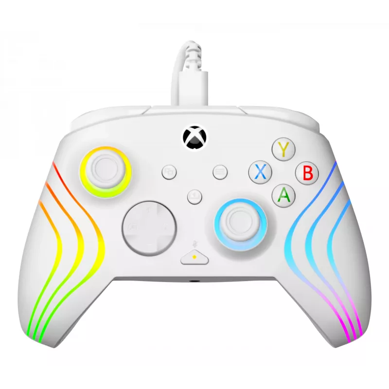 Žaidimų pultas Turtle Beach Afterglow Wave White USB, skirtas PC, Xbox Series S|X