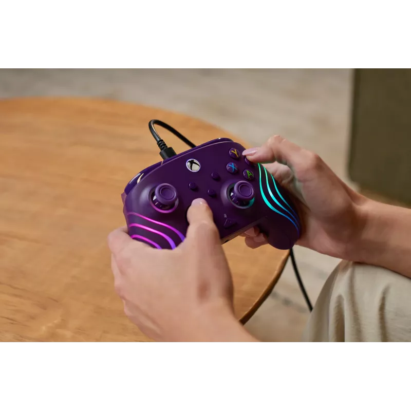 Žaidimų pultas Turtle Beach Afterglow Wave Violetinis USB PC Xbox Series X