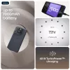 Išmanusis telefonas Motorola edge 70 fusion – 6,78 colio AMOLED, Snapdragon 7s Gen 3, 8 GB RAM, 256 GB, 5200 mAh, Dual SIM, Android 16 (Juodas)